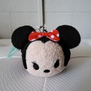 Japan Disney Minnie Mouse  Tsum Tsum Plush Eco Shopping Bag NWT